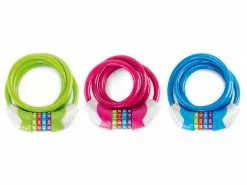 Puky – Sikkerhedskabellås – Blå – Ø 10mm