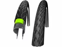 Schwalbe Marathon GreenGuard -Tråddæk – 20×1,75 (47-406) E-50 – Sort