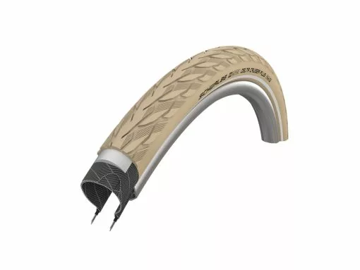 Schwalbe Delta Cruiser Plus – PunctureGuard – 28×1 1/2 (40-635) Creme Refleks -Billig Citybikes butik 11159008 A default
