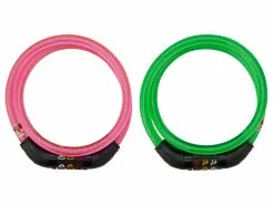 Security Plus Kabellås Pink Med Motiv Kode – Nemt For Børn At Lære