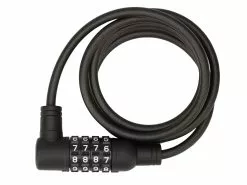 Bike Attitude – Spirallås – 8x1500mm – Med Kode – Matsort