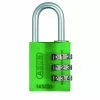 Hængelås Abus 145/30 Grøn Med Trecifret Kode -Billig Citybikes butik 46617 default