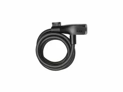 Axa Basta AXA Resolute 8-150 – Spirallås Med Nøgle – 150 Cm – Sort