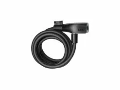 Axa Basta AXA Resolute 8-180 – Spirallås Med Nøgle – 180 Cm – Sort