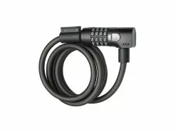 Axa Basta AXA Resolute C10-150 – Spirallås Med Kode – 150 Cm – Sort