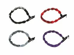 Kryptonite Keeper 785 Kædelås Med Nylon Overtræk – Grå