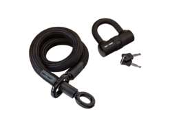 Texlock Eyelet U-LOCK – Cykellås – Tekstillås – Sort – Str. S 80 Cm