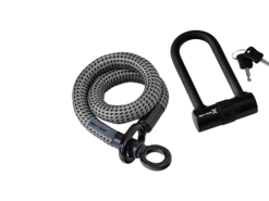 Texlock Eyelet X-LOCK – Cykellås – Tekstillås – Grå – Str. S 80 Cm