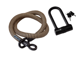 Texlock Eyelet X-LOCK – Cykellås – Tekstillås – Guld – Str. M 120 Cm